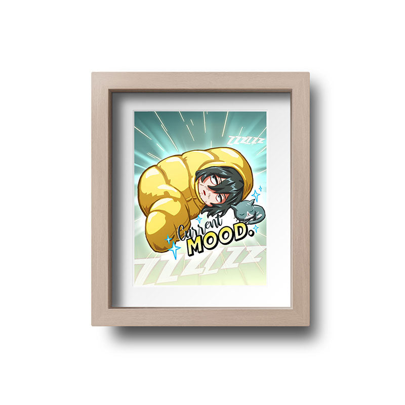 Aizawa Eraserhead "Current Mood" Mini Print