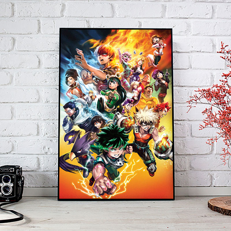 Hero Academy Group Poster Print