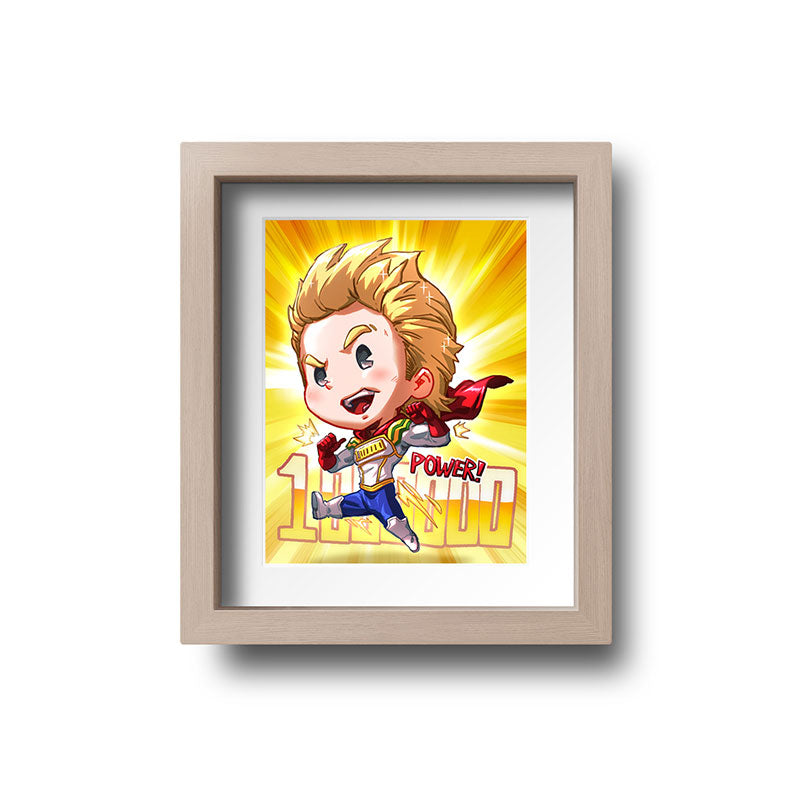 Mirio Togata Lemillion “The Big 3” Mini Print