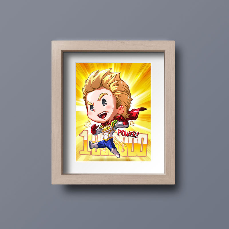Mirio Togata Lemillion “The Big 3” Mini Print