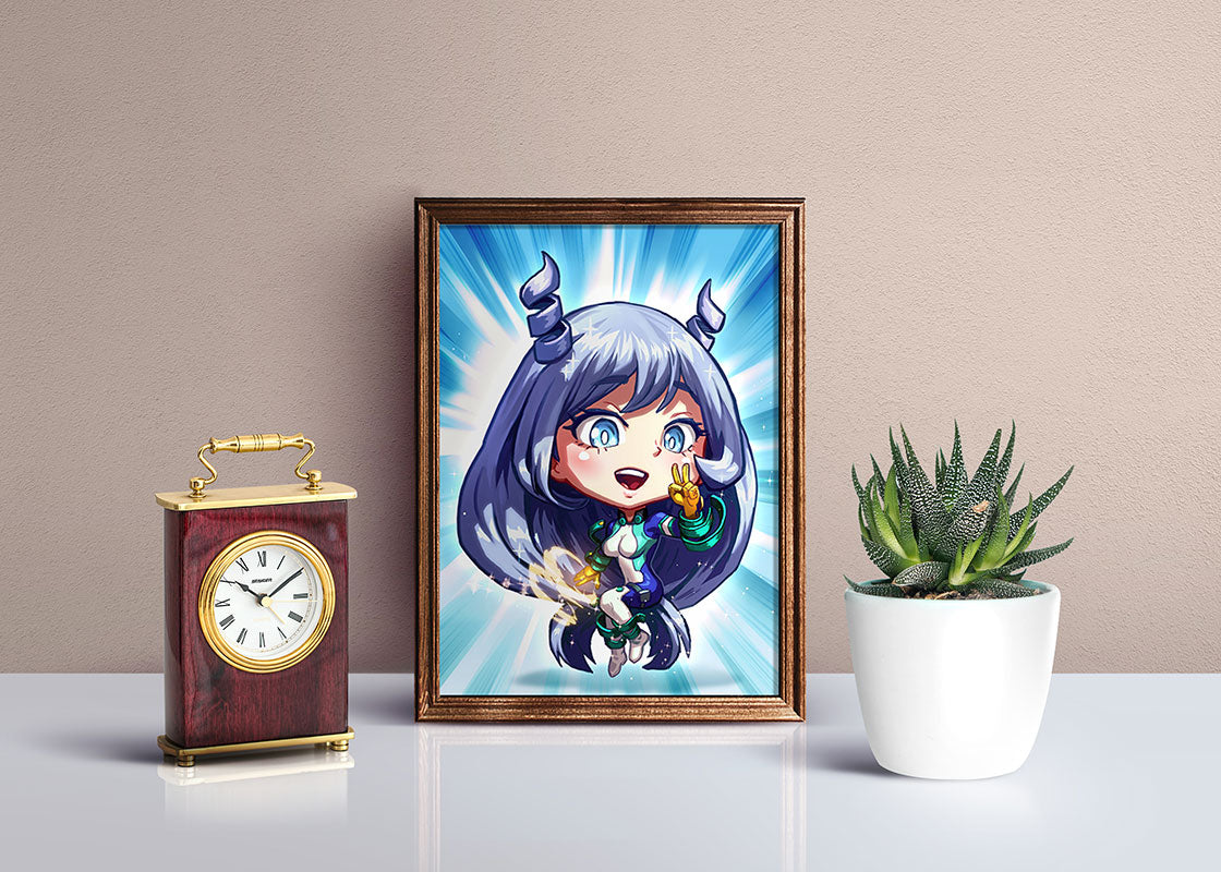 Nejire Hado “The Big 3” Mini Print