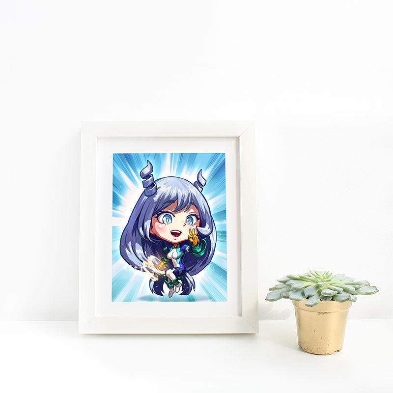 Nejire Hado “The Big 3” Mini Print