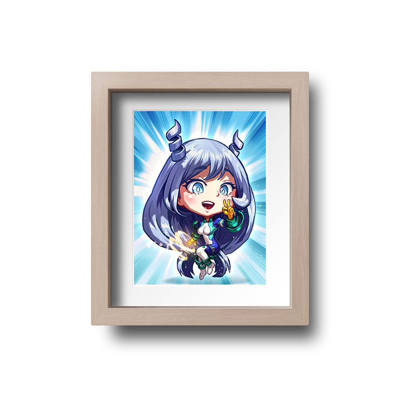 Nejire Hado “The Big 3” Mini Print