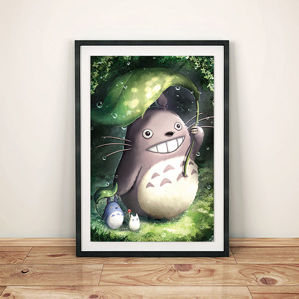 My Neighbour Totoro Poster Print - nayukidraws