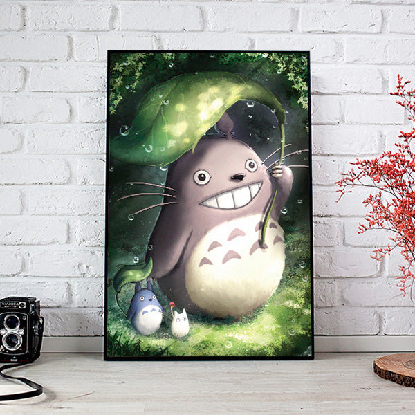 My Neighbour Totoro Poster Print - nayukidraws