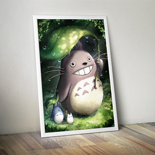 My Neighbour Totoro Poster Print - nayukidraws