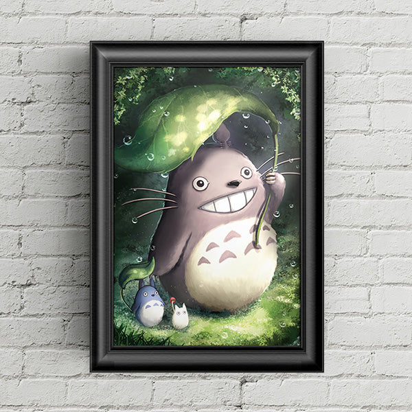 My Neighbour Totoro Poster Print - nayukidraws