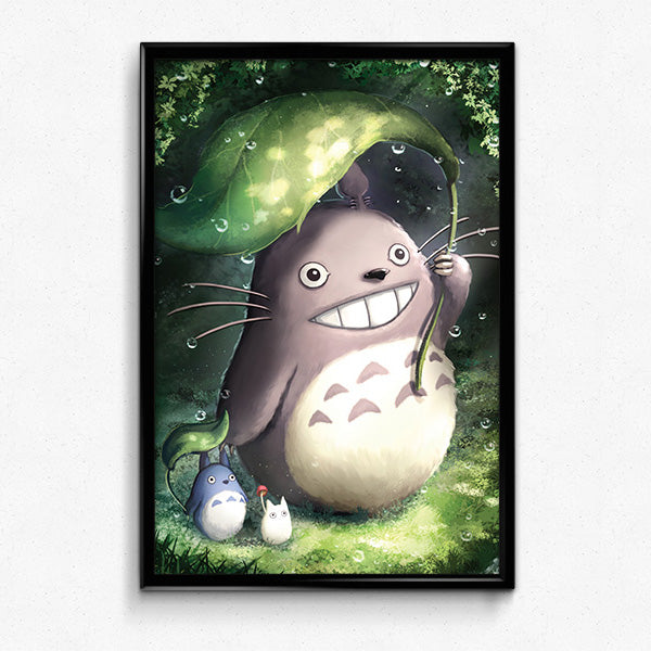 My Neighbour Totoro Poster Print - nayukidraws