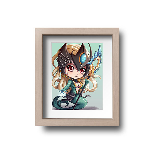 Nami Chibi Mini Print - nayukidraws