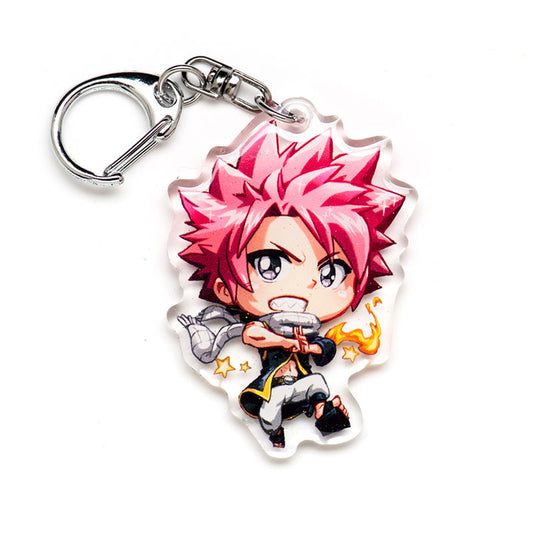 Natsu Acrylic Charm Keychain