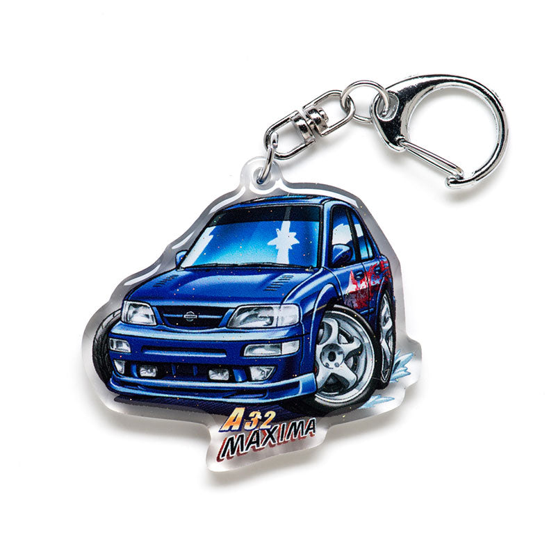 A32 Maxima Vince FnF Blue Acrylic Charm Keychain