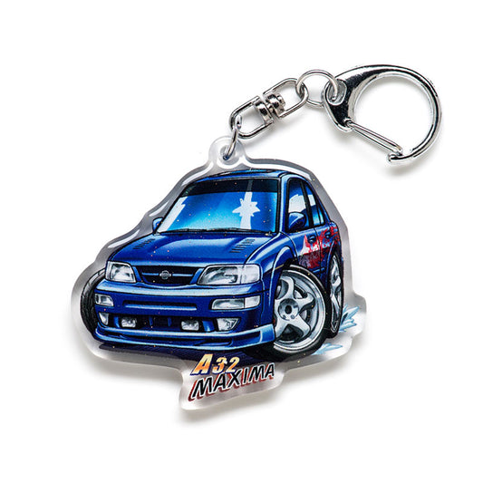 A32 Maxima Vince FnF Blue Acrylic Charm Keychain