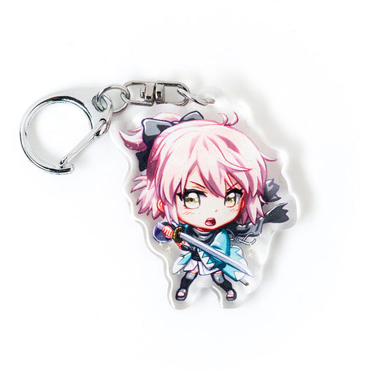 Okita Acrylic Charm Keychain