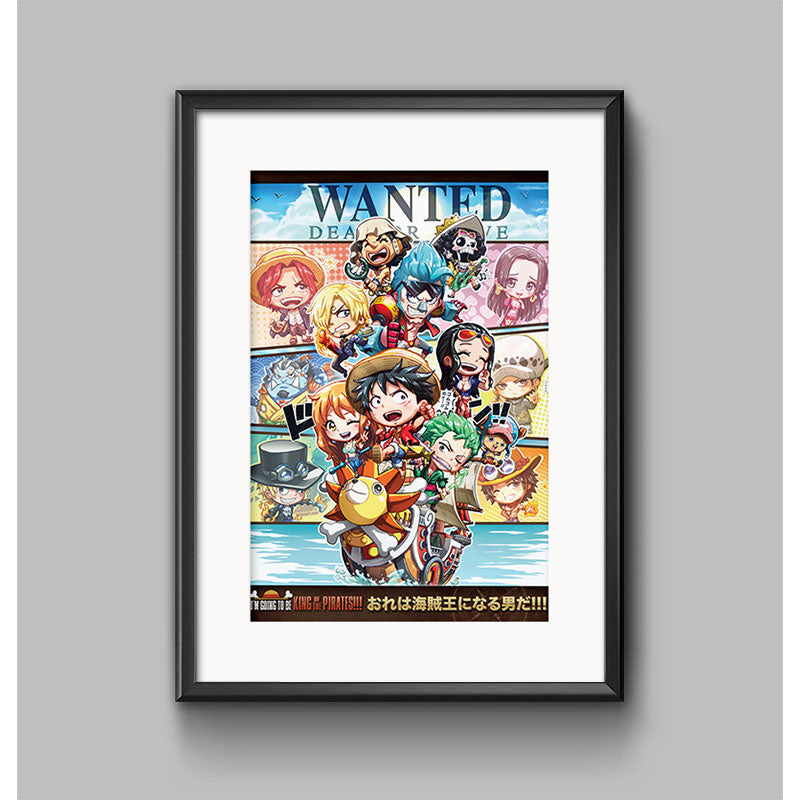 OP Chibi Poster Print