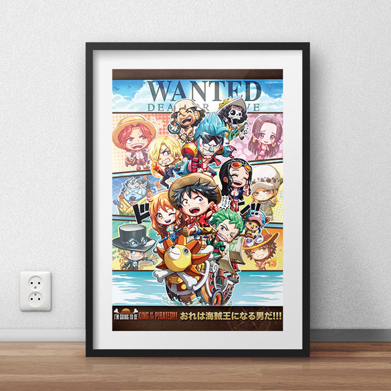 OP Chibi Poster Print
