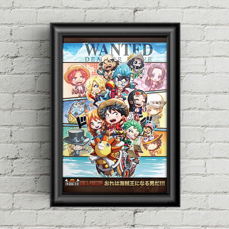 OP Chibi Poster Print