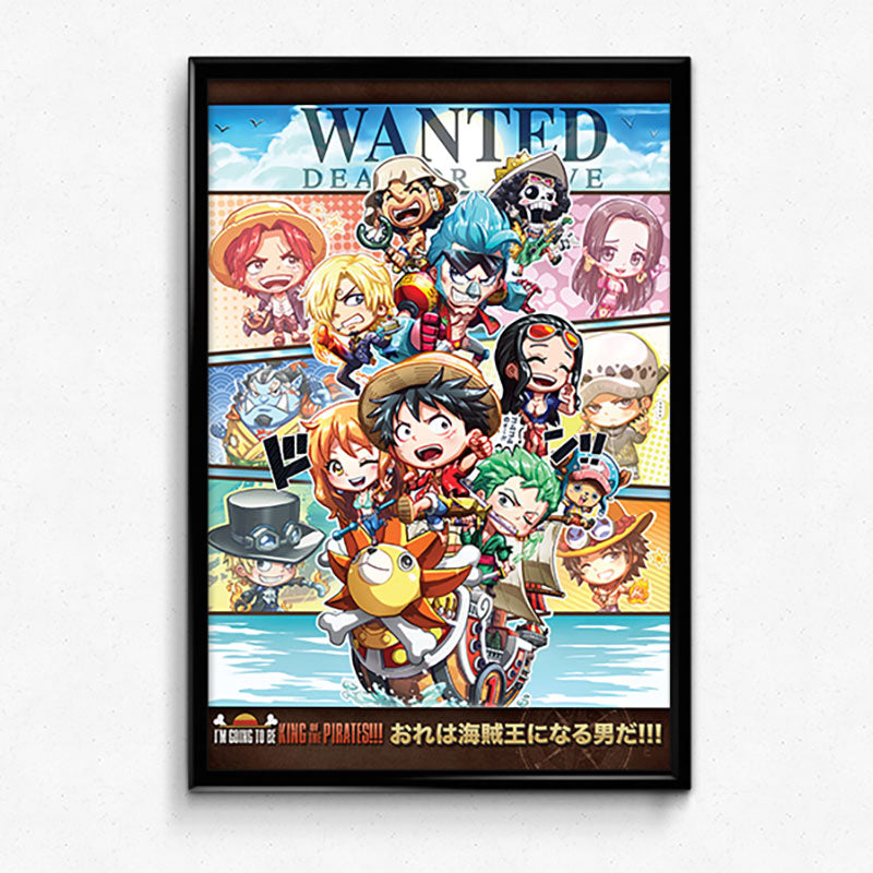 OP Chibi Poster Print