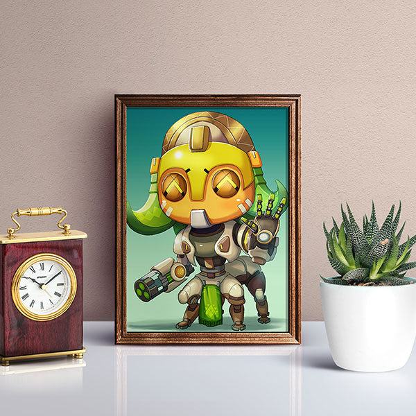 Orisa Chibi Mini Print