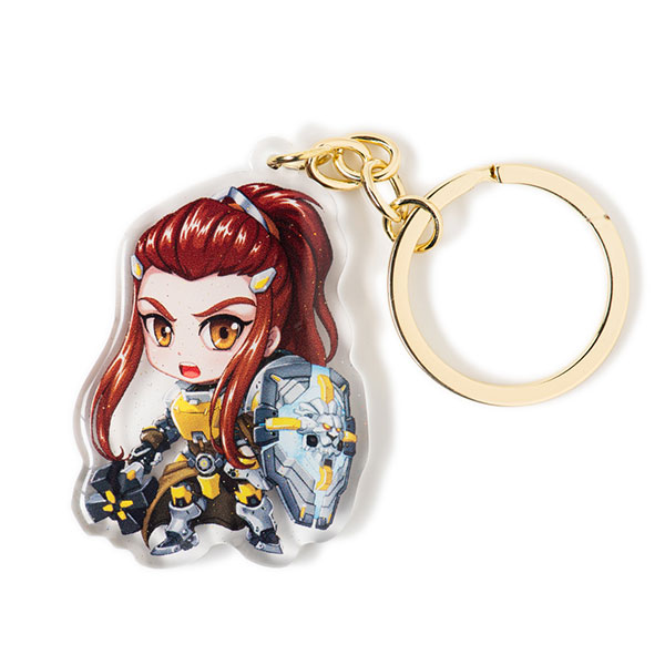 Brigitte Acrylic Keychain