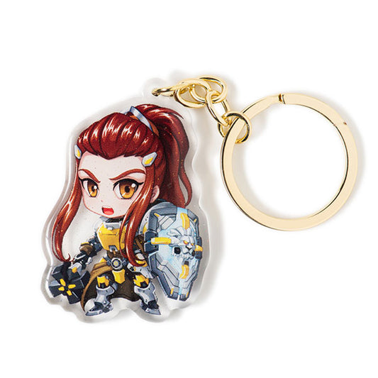 Brigitte Acrylic Keychain