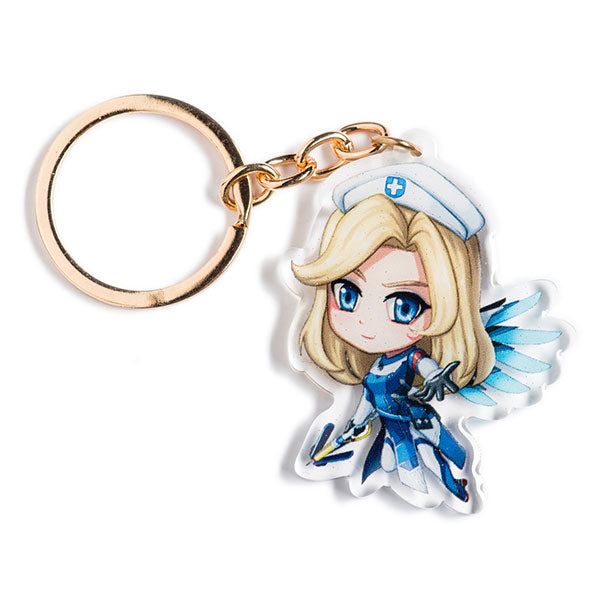 Combat Medic Mercy Acrylic Keychain
