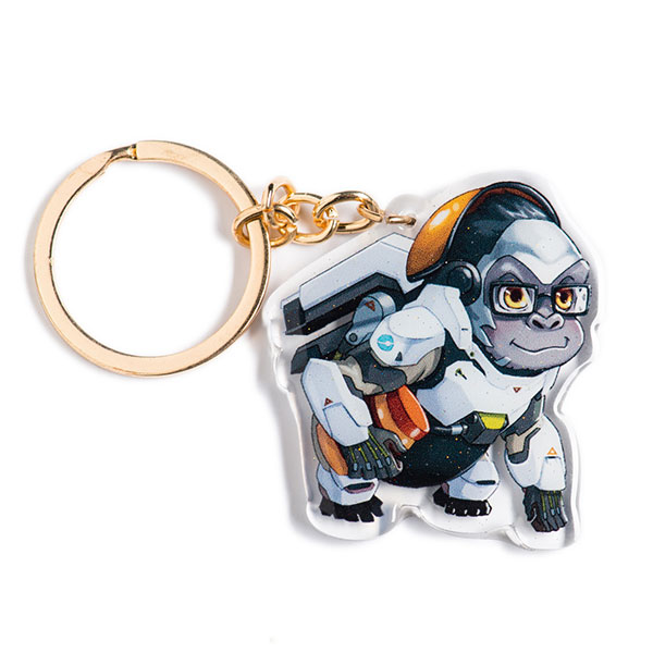 Winston Acrylic Keychain