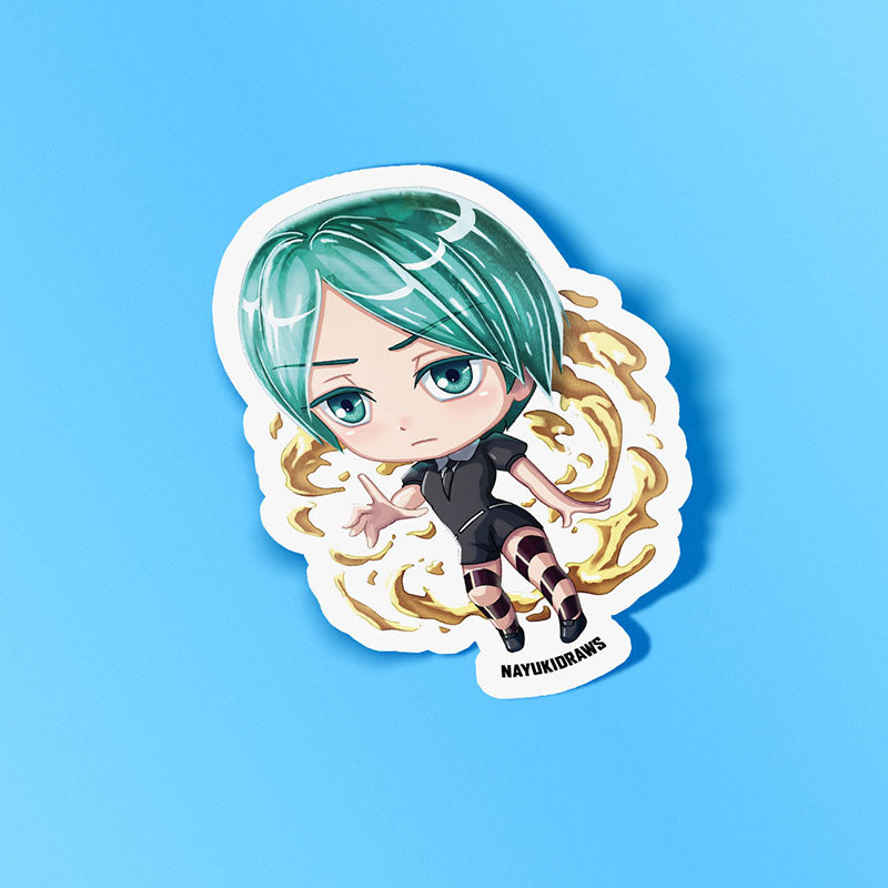 Phos Gold Vinyl Sticker - nayukidraws