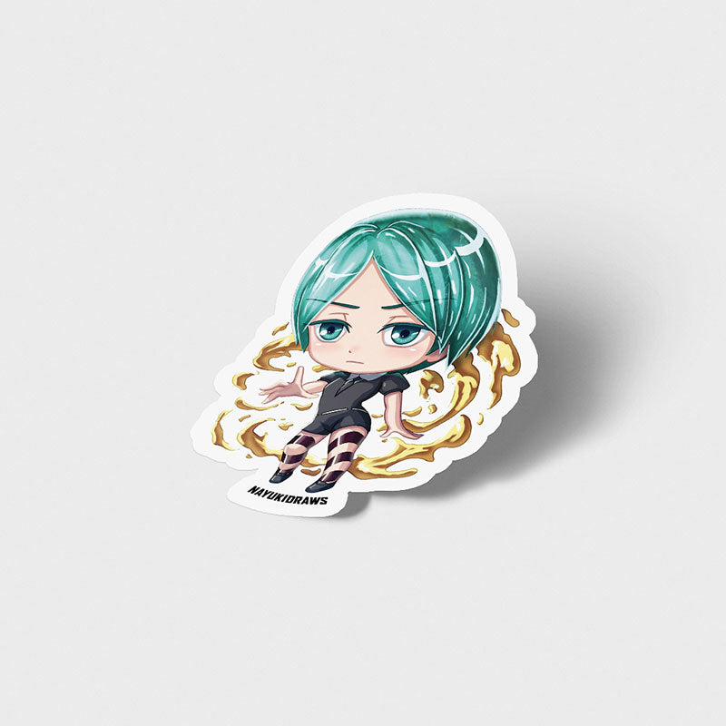 Phos Gold Vinyl Sticker - nayukidraws
