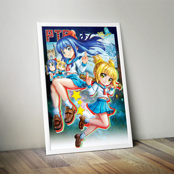 Pop Team Epic Poster Print - nayukidraws