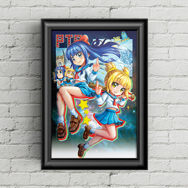 Pop Team Epic Poster Print - nayukidraws