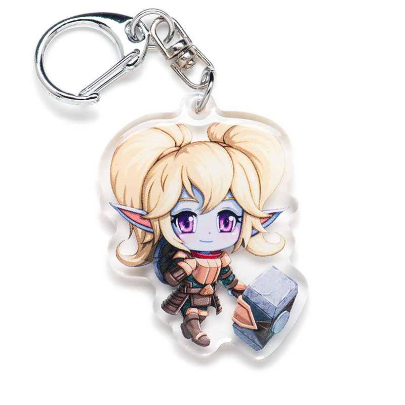 Poppy Acrylic Keychain - nayukidraws