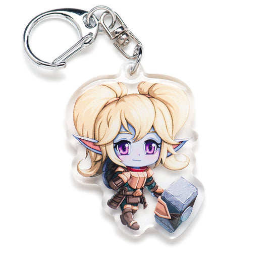 Poppy Acrylic Keychain - nayukidraws