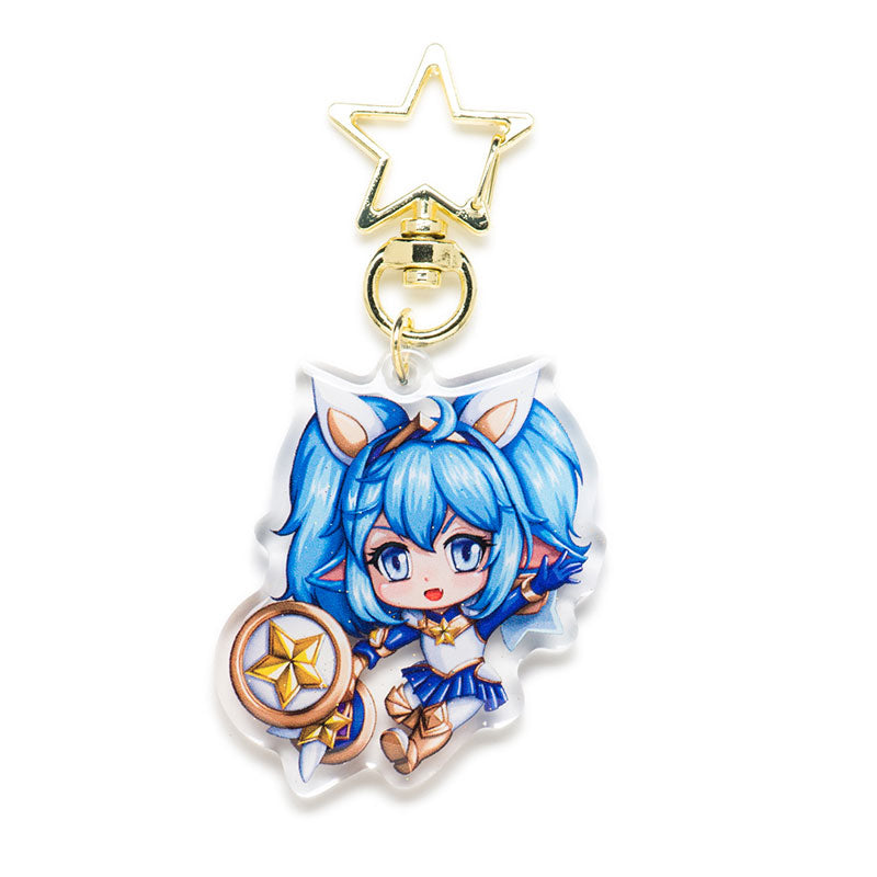 Star Guardian Poppy Acrylic Keychain - nayukidraws