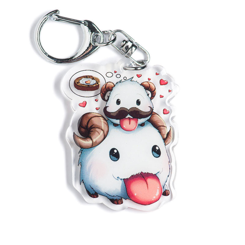Poro Acrylic Keychain - nayukidraws