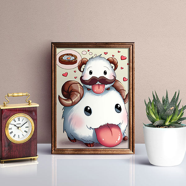 Poro Chibi Mini Print - nayukidraws
