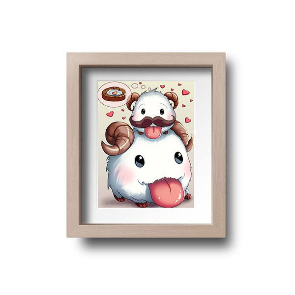 Poro Chibi Mini Print - nayukidraws