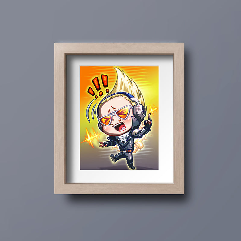 Present Mic Mini Print