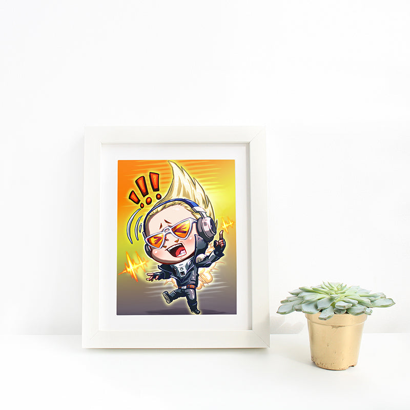 Present Mic Mini Print