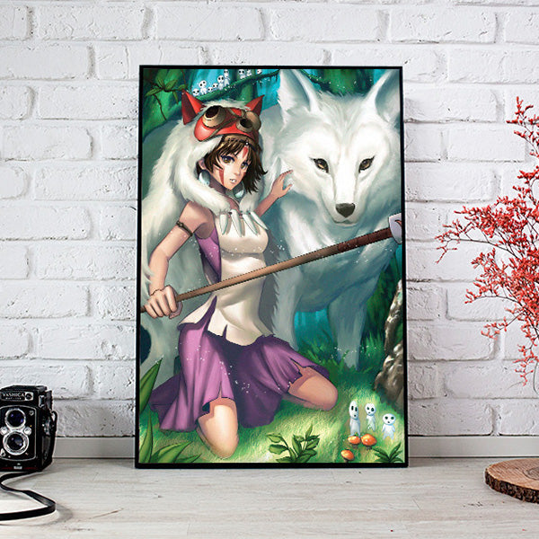 Princess Mononoke Poster - nayukidraws