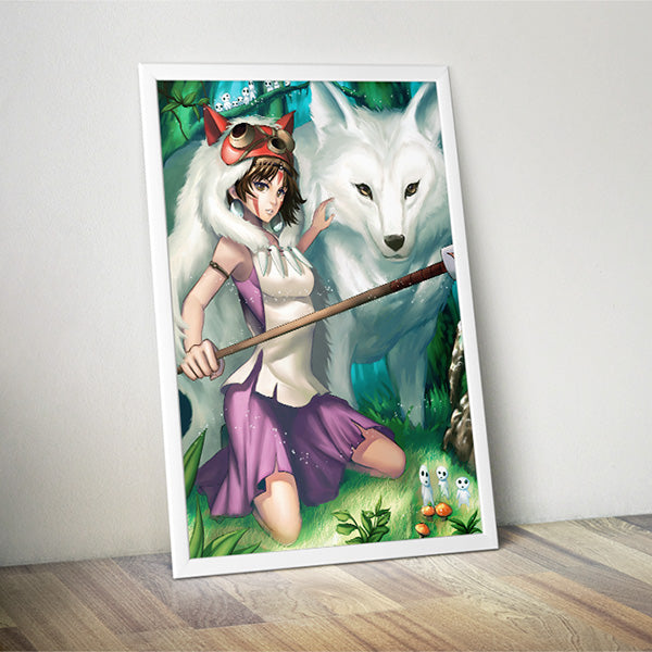 Princess Mononoke Poster - nayukidraws