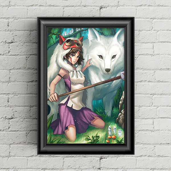 Princess Mononoke Poster - nayukidraws