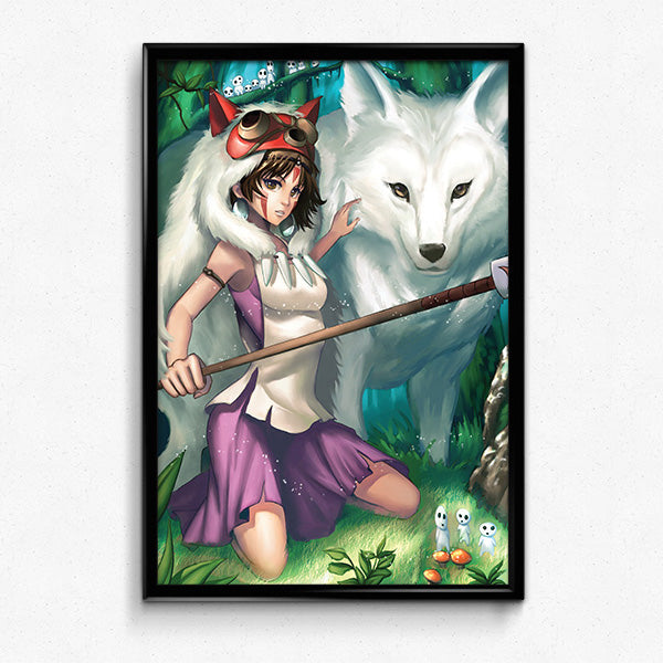 Princess Mononoke Poster - nayukidraws