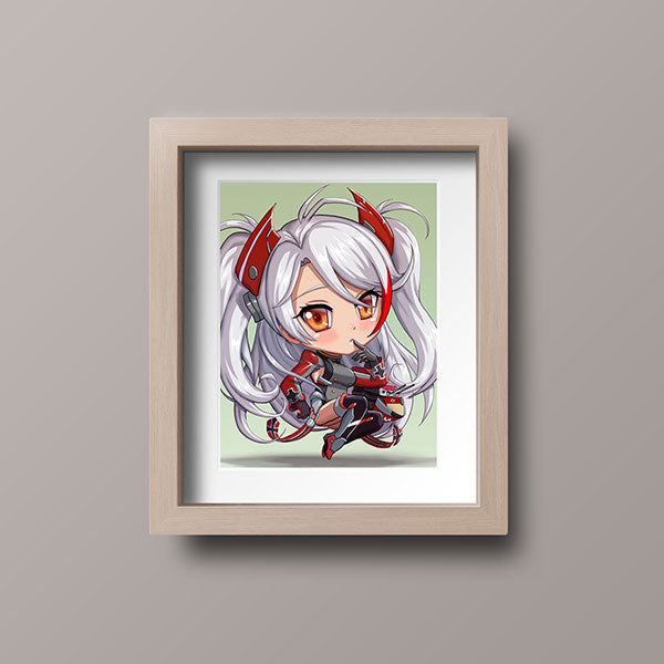 Prinz Eugene Chibi Mini Print - nayukidraws