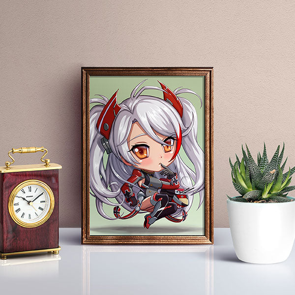 Prinz Eugene Chibi Mini Print - nayukidraws
