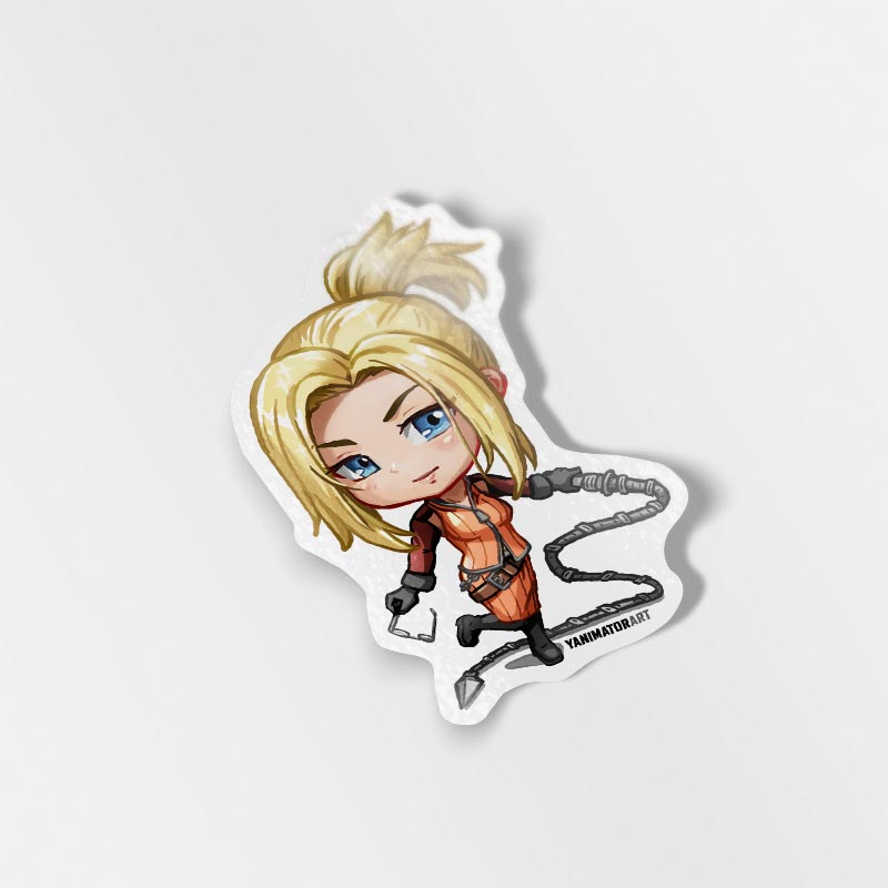 Quistis Trepe Vinyl Sticker