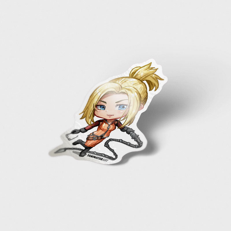 Quistis Trepe Vinyl Sticker