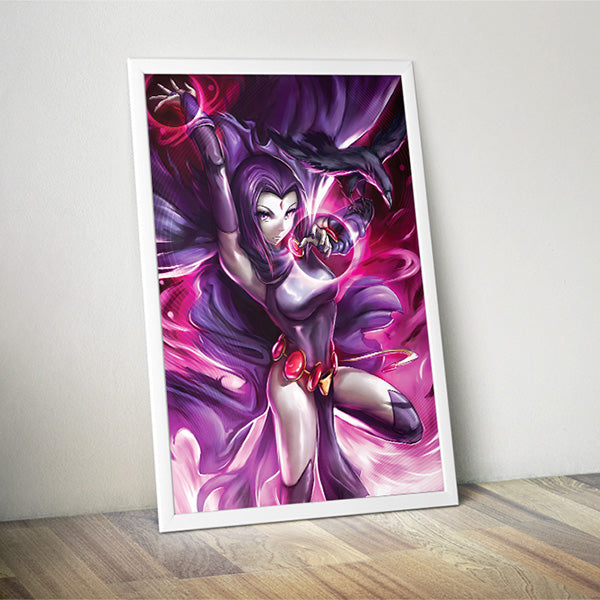 Raven Poster Print - nayukidraws