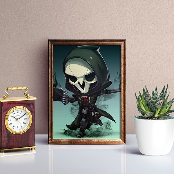 Reaper Chibi Mini Print