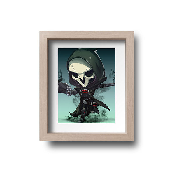 Reaper Chibi Mini Print