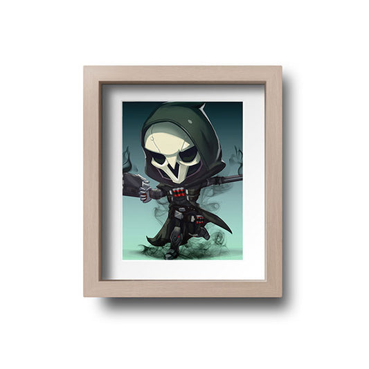 Reaper Chibi Mini Print